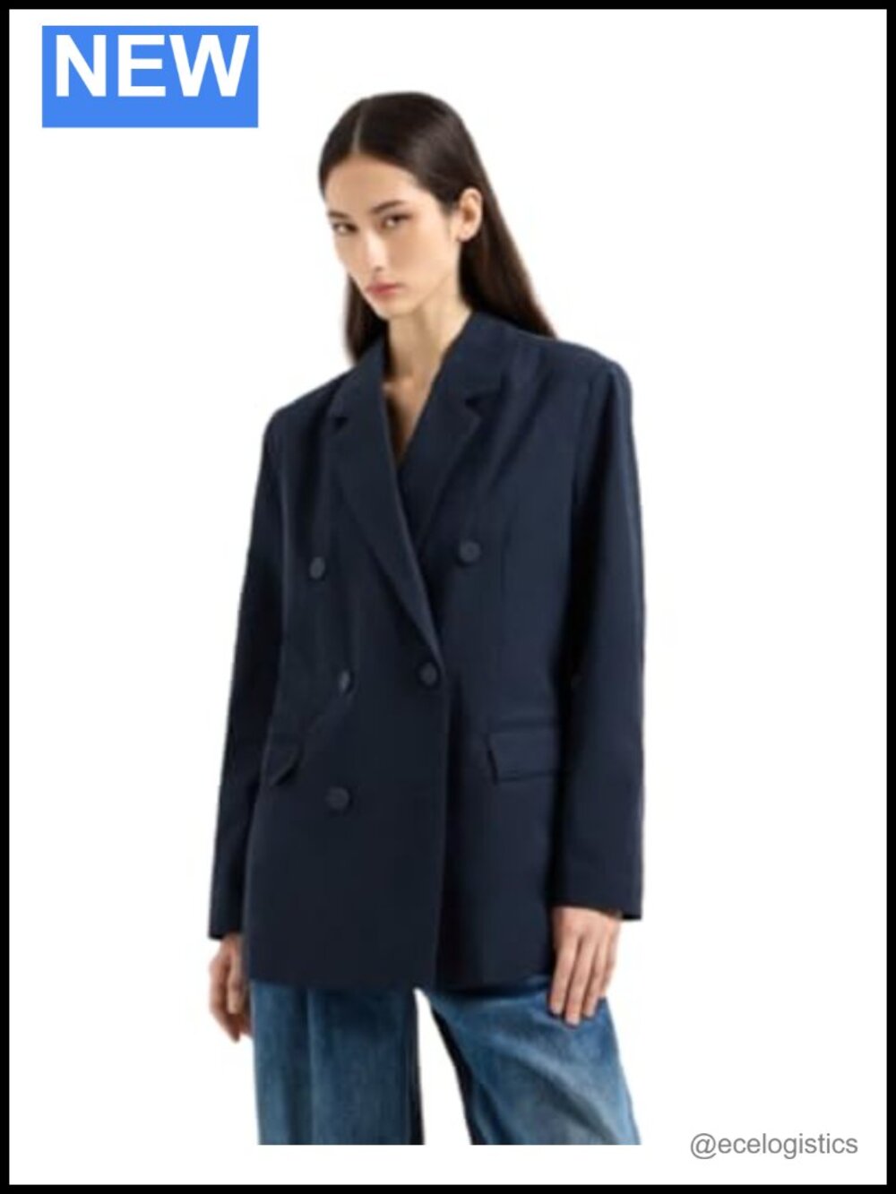 Armani Exchange Limited Edition Mixed Media Blazer